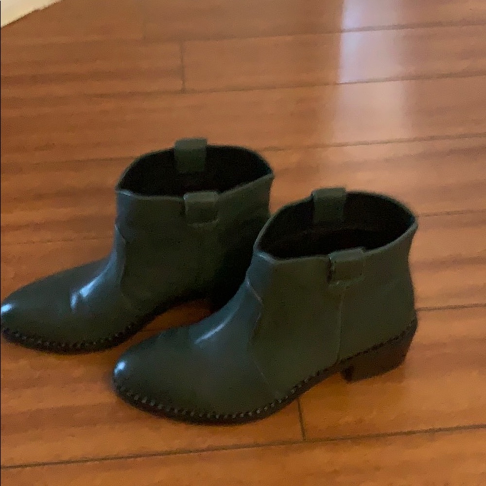 Green booties